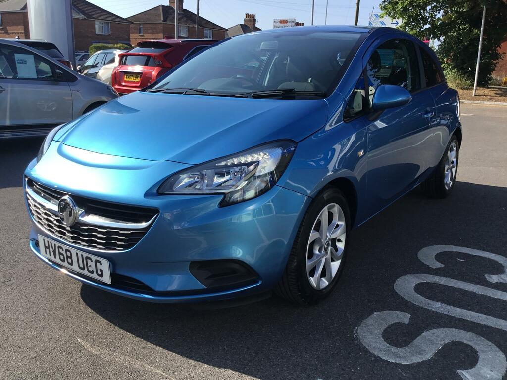 Vauxhall Corsa 1.4I Ecotec Sport Hatchback Euro HV68UCG Blue #4