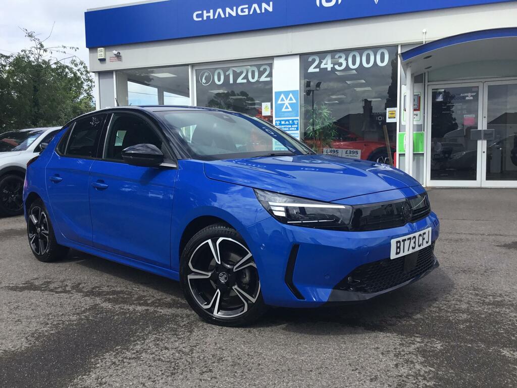Vauxhall Corsa 1.2 Gs Hatchback Euro 6 75 Ps Blue
