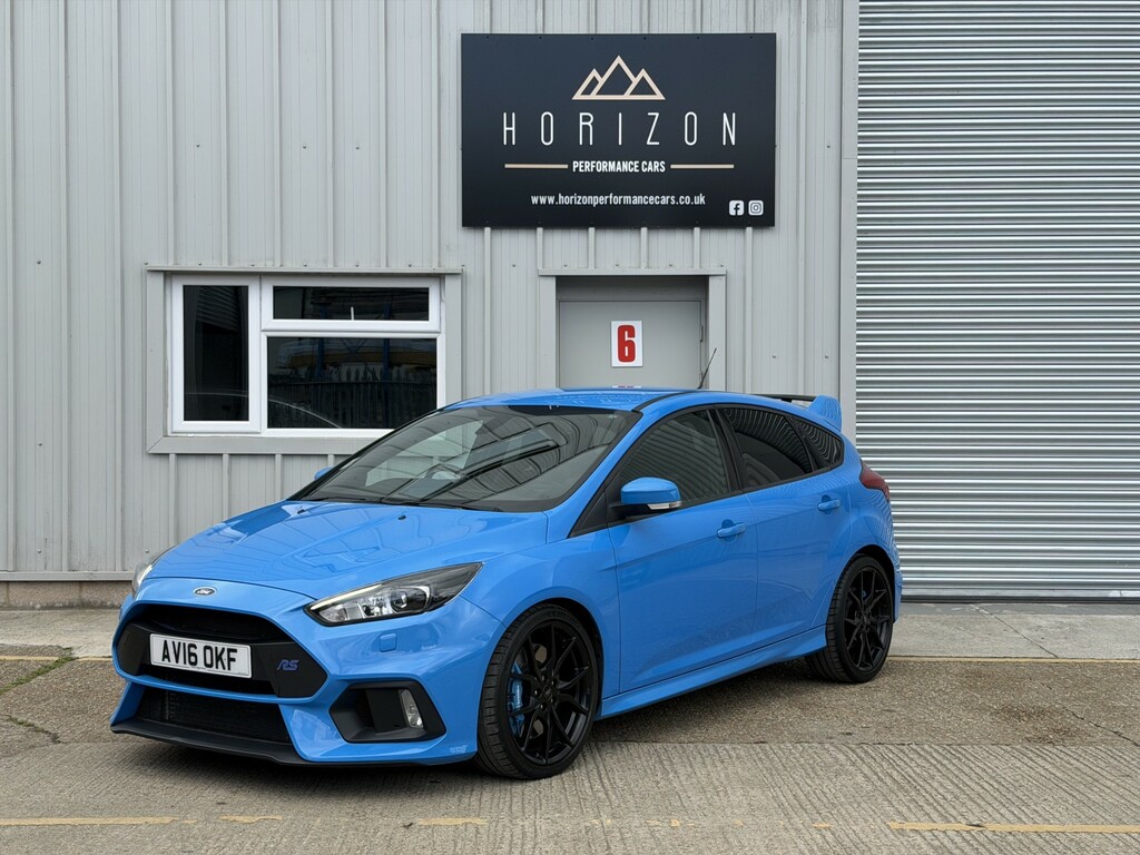 Ford Focus Hatchback 2.3 T Ecoboost Rs 201616 AV16OKF Blue #4
