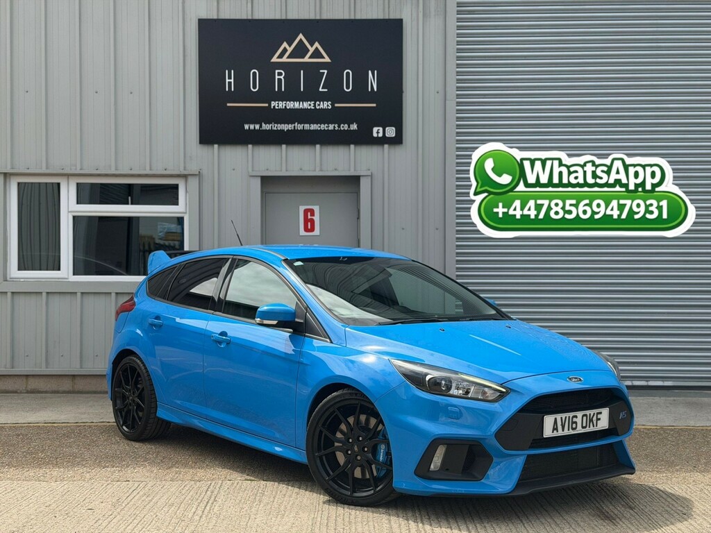 Ford Focus Hatchback 2.3 T Ecoboost Rs 201616 Blue