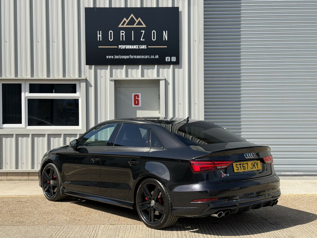 Audi S3 Saloon 2.0 Tfsi Black Edition 201767 ST67JKY Black #6