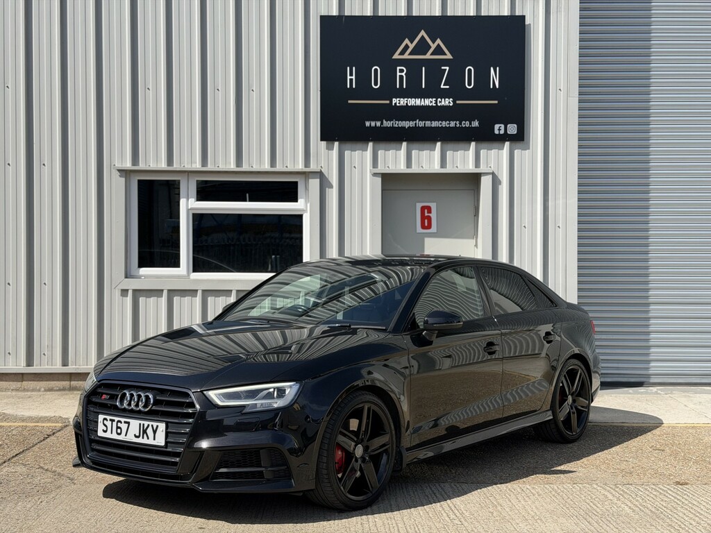 Audi S3 Saloon 2.0 Tfsi Black Edition 201767 ST67JKY Black #4