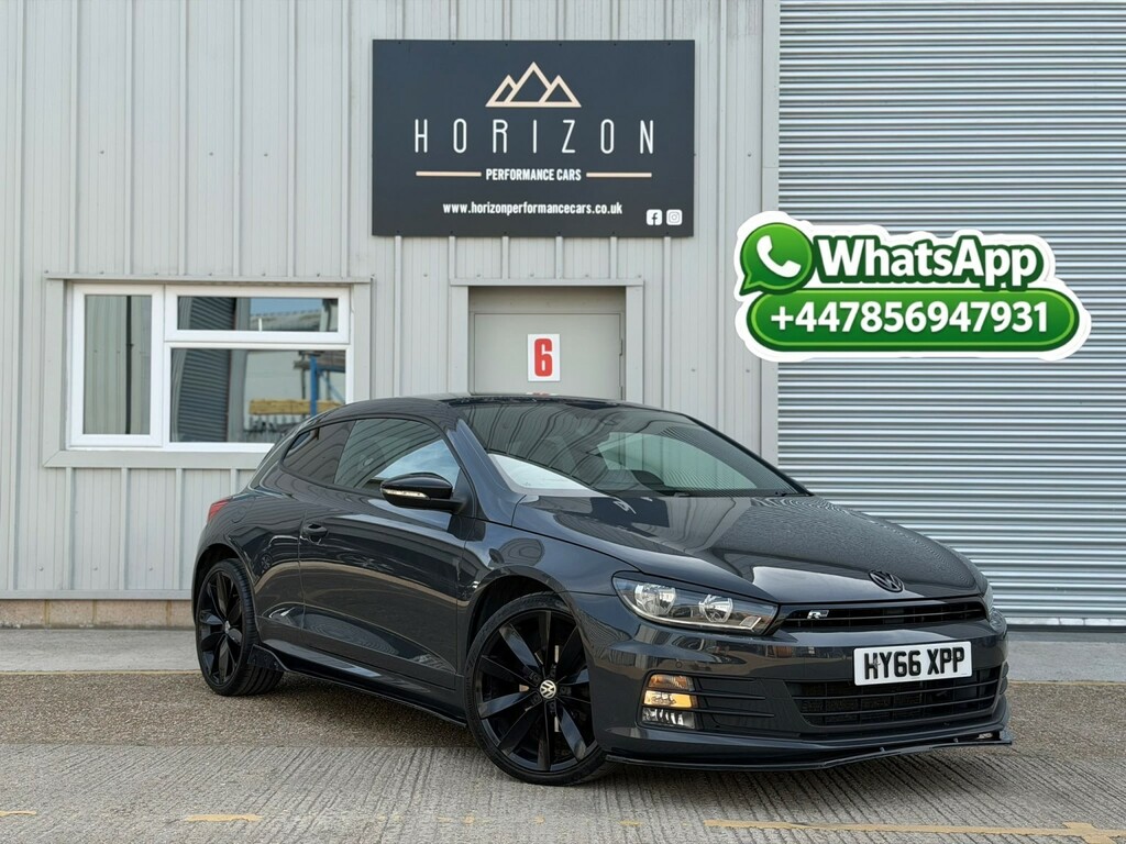 Volkswagen Scirocco Hatchback 2.0 Tdi Bluemotion Tech R-line Black Edi Grey