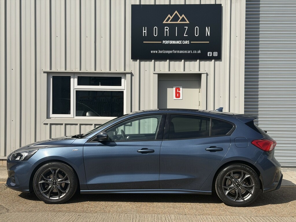 Ford Focus 1.0 T Ecoboost St-line Blue #4