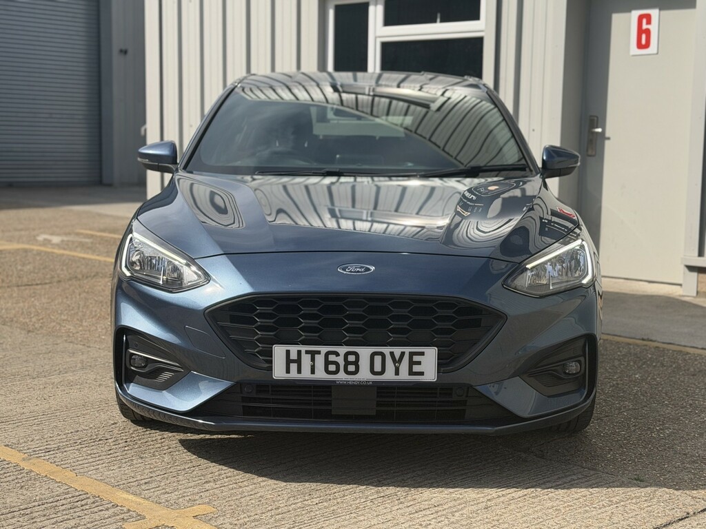 Ford Focus 1.0 T Ecoboost St-line Blue #2