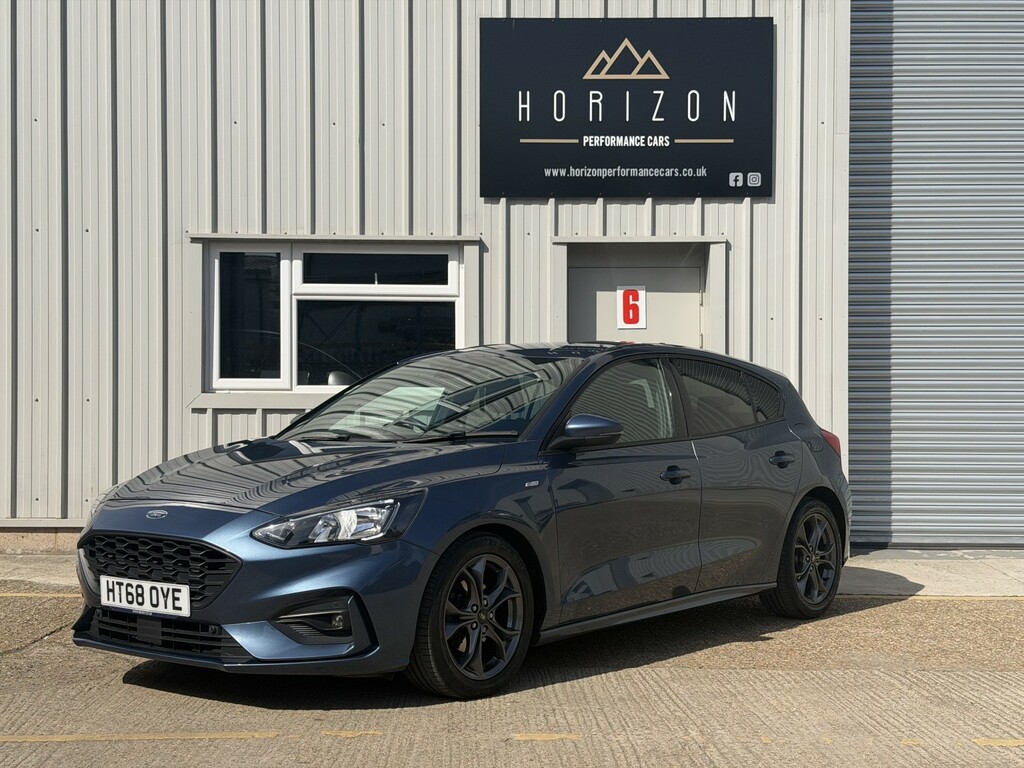 Ford Focus 1.0 T Ecoboost St-line Blue #3