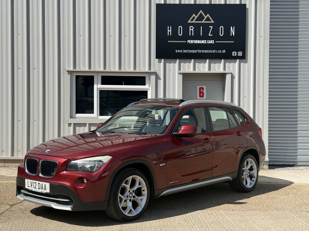 BMW X1 2.0 X1 Xdrive20d Se Red #4