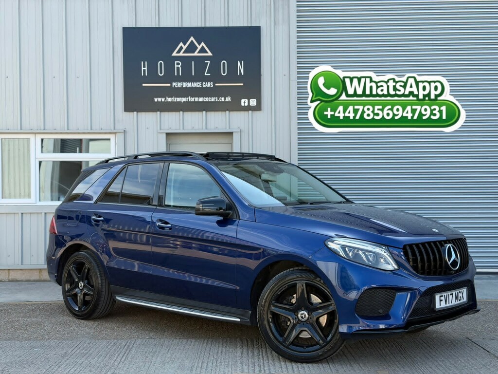 Mercedes-Benz GLE Class Suv 3.0 Gle350d V6 Amg Line Premium Plus 201717 Blue