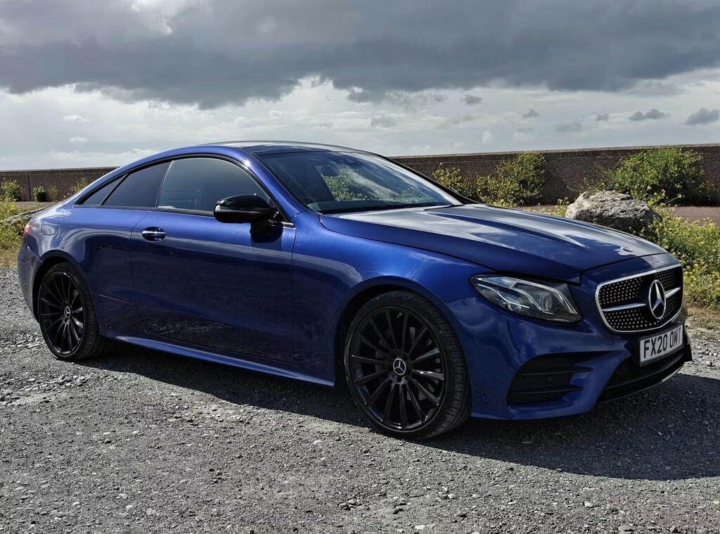 Mercedes-Benz E Class Coupe 2.0 E220d Amg Line Premium Plus 202020 Blue