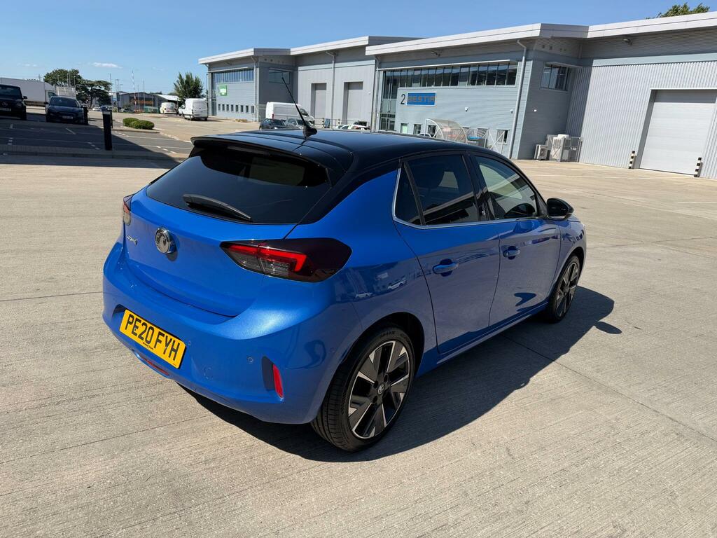 Vauxhall Corsa-e 50Kwh Elite Nav 7.4Kw Charger Blue #4