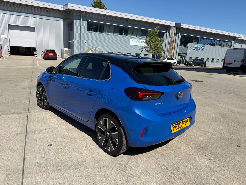 Vauxhall Corsa-e 50Kwh Elite Nav 7.4Kw Charger Blue #2