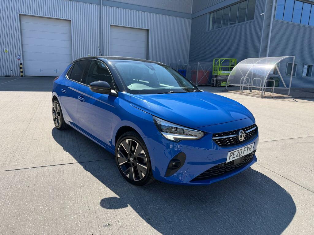 Vauxhall Corsa-e 50Kwh Elite Nav 7.4Kw Charger Blue