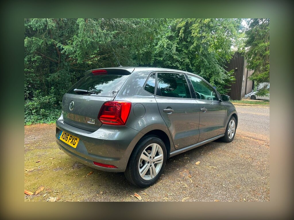 Volkswagen Polo 1.2 Tsi Bluemotion Tech Match Dsg Euro 6 Ss Grey #5