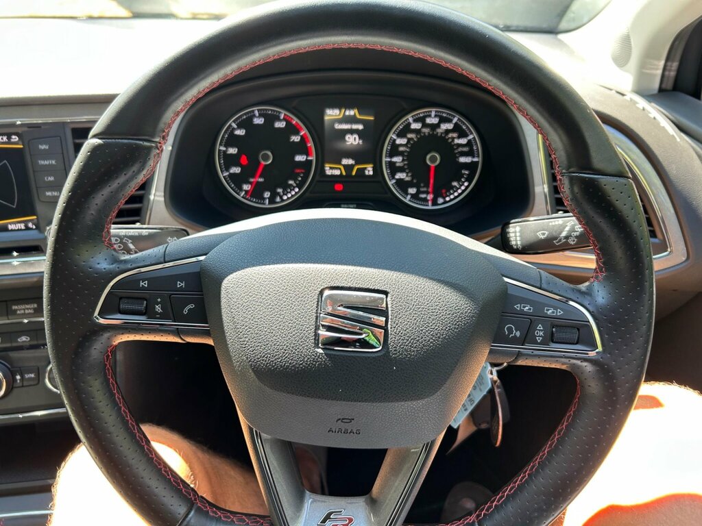 Seat Leon Hatchback 1.6 Tdi Se Sport Coupe Euro 6 Ss White #24