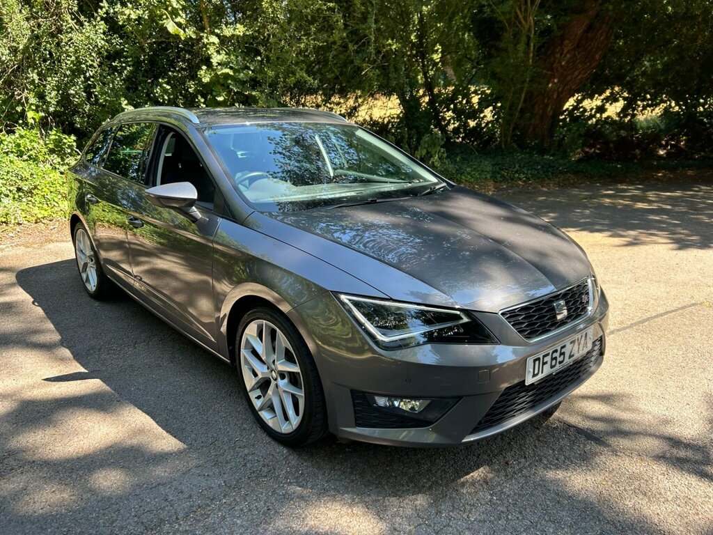 Seat Leon 1.4 Ecotsi Fr Sport Tourer Euro 6 Ss Grey #4