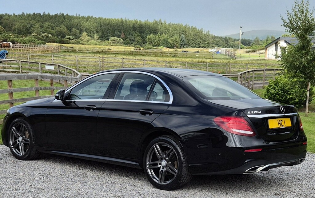 Mercedes-Benz E Class 2.0 E220d Amg Line BW66FON Black #2
