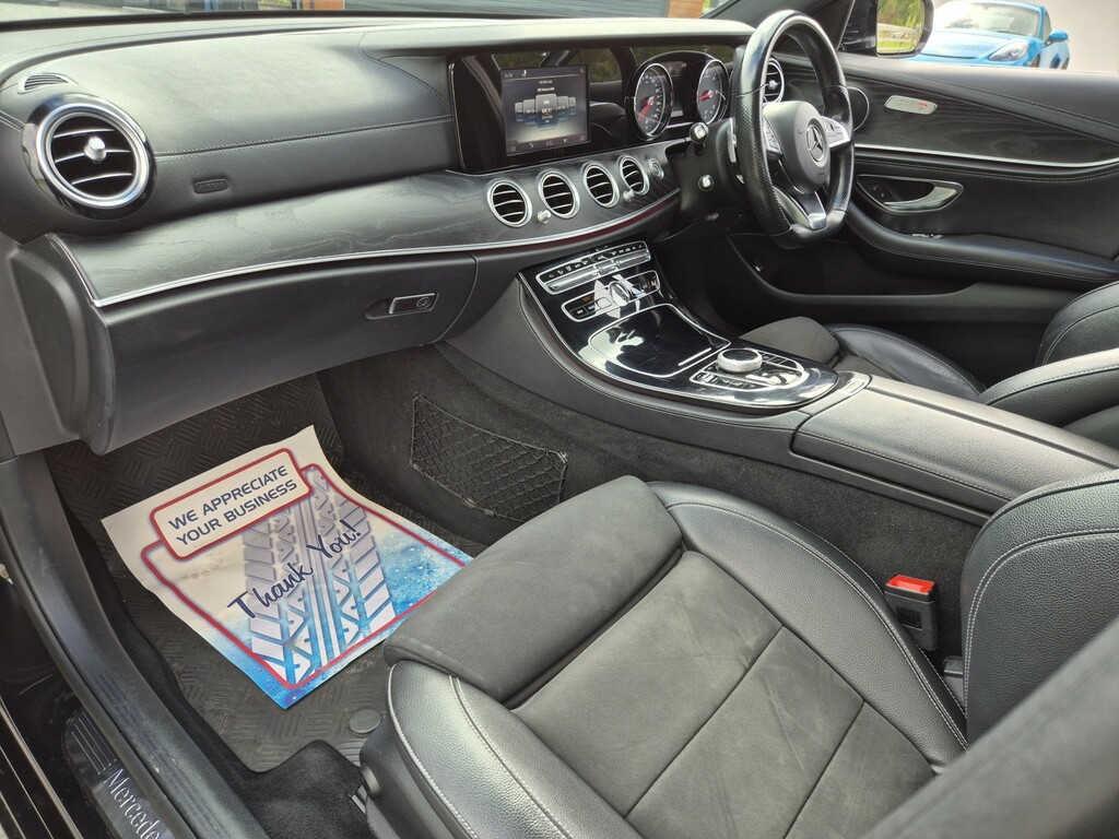 Mercedes-Benz E Class 2.0 E220d Amg Line BW66FON Black #6