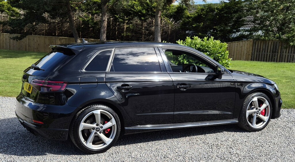 Audi S3 Hatchback 2.0 Tfsi Black Edition 2018 SV18JRW Black #4