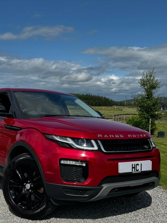 Land Rover Range Rover Evoque Suv 2.0 Td4 Se Tech 2018 SB18EJU Red #3