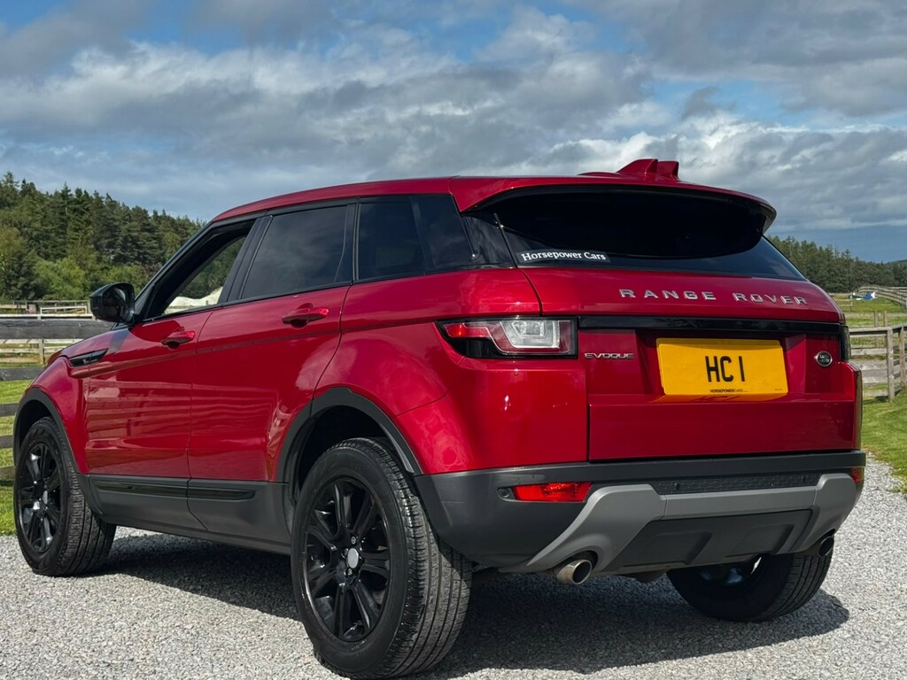 Land Rover Range Rover Evoque Suv 2.0 Td4 Se Tech 2018 SB18EJU Red #2