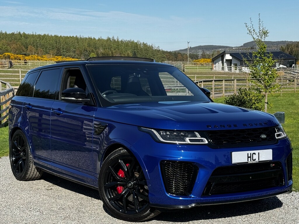 Land Rover Range Rover Sport Suv 5.0 P575 V8 Svr 2019 Blue