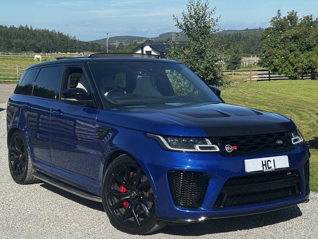 Land Rover Range Rover Sport Suv 5.0 P575 V8 Svr 2020 Blue