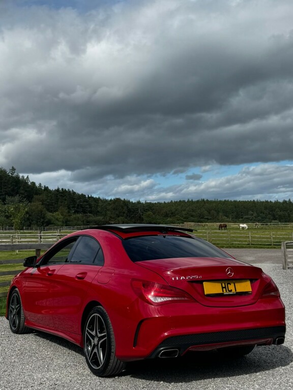 Mercedes-Benz CLA Class 2.1 Cla220d Amg Line Red #3