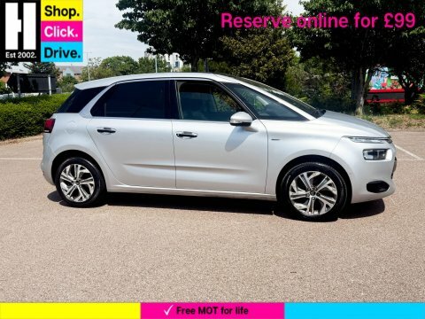 Citroen C4 Picasso 1.6 E-hdi Exclusive EY65NHJ Silver #4