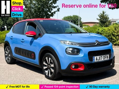 Citroen C3 1.6 Bluehdi Flair Blue