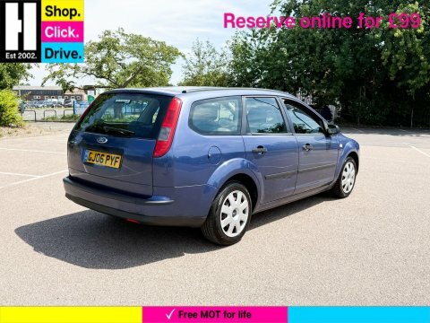 Ford Focus 1.6 LX Estate GJ06PYF Blue #5