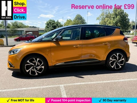 Renault Scenic 1.6 Dci Signature HK66CDX Yellow #6