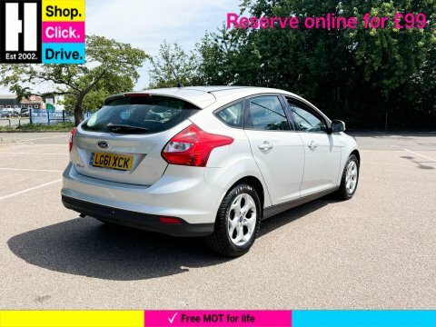 Ford Focus 1.6 Edge Hatchback LG61XCK Silver #5