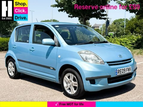 Daihatsu Sirion 1.0 Se Hatchback Blue