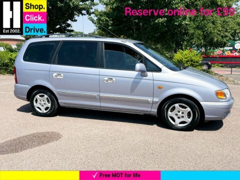 Hyundai Trajet 2.0 Gsi Mpv Silver #2