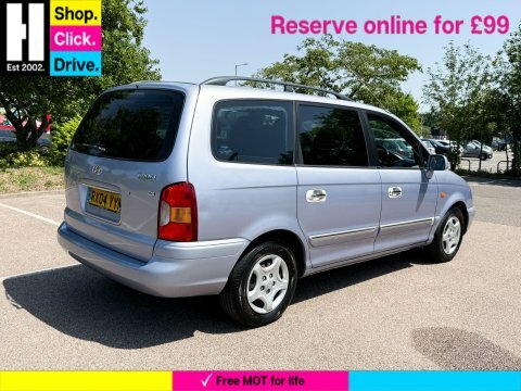 Hyundai Trajet 2.0 Gsi Mpv Silver #3