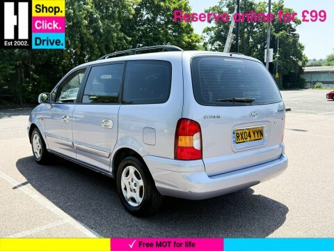 Hyundai Trajet 2.0 Gsi Mpv Silver #5