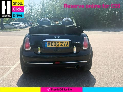Mini Convertible 1.6 Cooper Convertible MD06ZVA Black #5