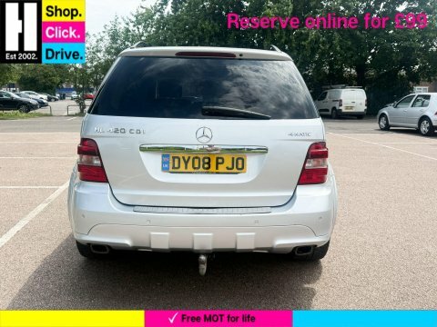 Mercedes-Benz M Class 4.0 Ml420 Cdi DY08PJO Silver #4