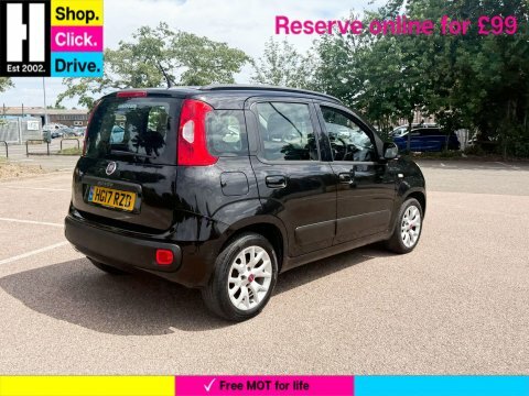 Fiat Panda 1.2 Lounge Hatchback HG17RZD Black #3