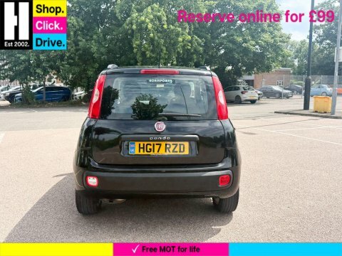 Fiat Panda 1.2 Lounge Hatchback HG17RZD Black #4