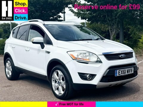 Ford Kuga 2.0 Tdci Titanium EX61WVV White