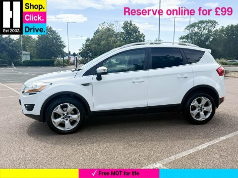 Ford Kuga 2.0 Tdci Titanium EX61WVV White #6