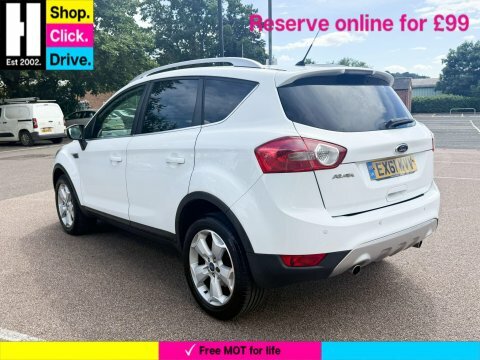 Ford Kuga 2.0 Tdci Titanium EX61WVV White #5