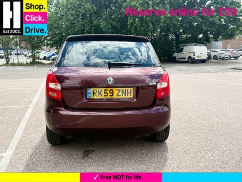 Skoda Fabia 1.4 16V 2 RK59ZNH Red #6