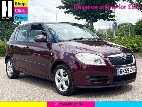 Skoda Fabia 1.4 16V 2 RK59ZNH Red