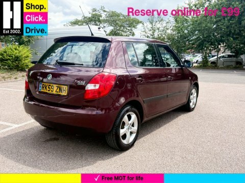 Skoda Fabia 1.4 16V 2 RK59ZNH Red #5