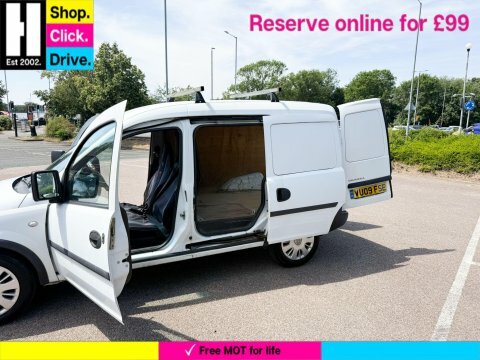 Vauxhall Combo Panel Van 1.3 Cdti 1700 16V Panel Van 200909 White #3