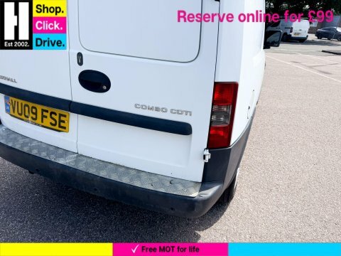 Vauxhall Combo Panel Van 1.3 Cdti 1700 16V Panel Van 200909 White #18