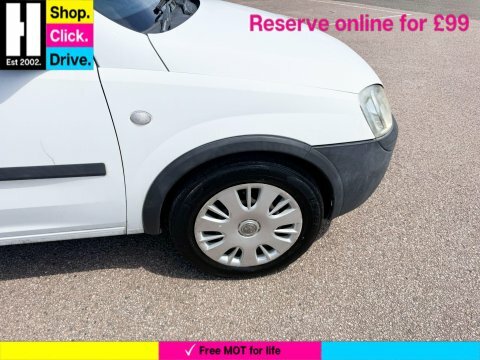 Vauxhall Combo Panel Van 1.3 Cdti 1700 16V Panel Van 200909 White #12