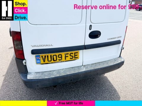 Vauxhall Combo Panel Van 1.3 Cdti 1700 16V Panel Van 200909 White #19